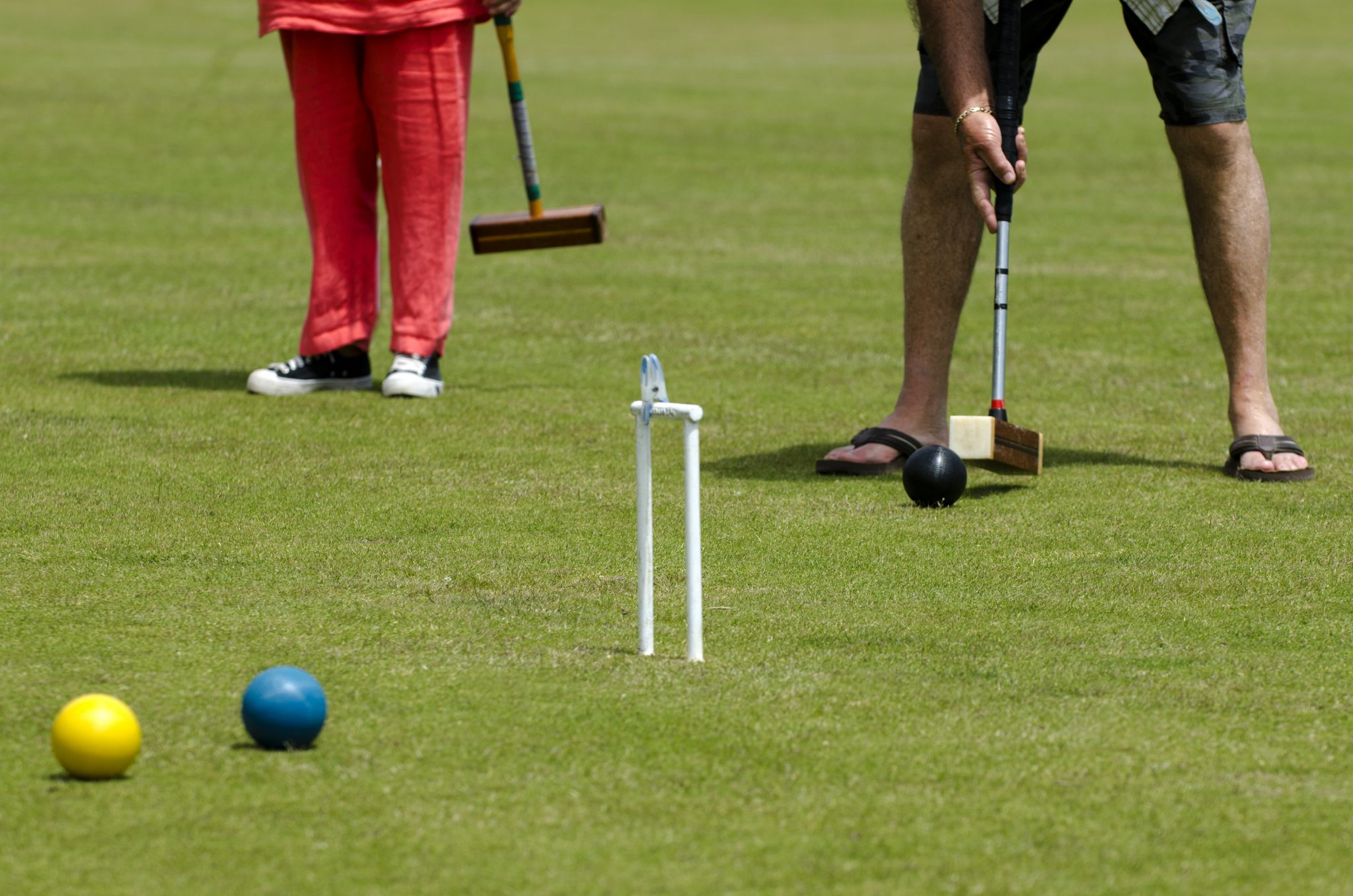 Golf Croquet Competition Frinton on Sea Lawn Tennis Club