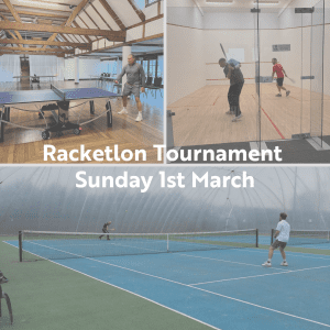 Racketlon - Sunday 1st March